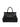Borsa Ornella con clip in pelle martellata nera 26822PELLE NERO VISONA 