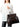 Borsa Ornella con clip in pelle stampa coccodrillo marrone 26822PELLE T.MORO VISONA 