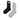 Calzini in misto cachemire nero e grigio 211W6004 NERO KARL LAGERFELD 