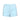 Light blue denim shorts with pink side stripe Logomania 72CBD508 AZZUR CHIARA FERRAGNI 