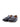 Monkstrap with double buckle in blue leather