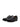 Black brushed college leather
