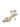 Ash Jess gold leather sandal, 5 cm heel JESS ORO ASH 