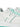 Hogan H641 leather sneakers in white and Tiffany HXW6410EH41QZB0RFA WHITE HOGAN 