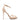 Sandalo Rumba con tacco 10cm in pelle vernice rosa RUMBA ROSE SERGIO LEVANTESI 