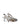 Slingback Bizarre in pelle argento con tacco BIZARRE ARGENTO ASH 