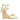 CARINA ZEPPA IN COTONE LUREX BIANCO CON LACCIO CARINA8 BLANCO CASTANER 