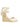 CARINA ZEPPA IN COTONE LUREX BIANCO CON LACCIO CARINA8 BLANCO CASTANER 