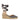 Espadrilla Chiara con nastri e zeppa CHIARA CHARCOAL CASTANER 
