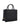Tote bag media nera con impunture a contrasto BS09A 110 ELISABETTA FRANCHI 