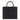 Tote bag in medium black with contrast stitching BS09A 110 ELISABETTA FRANCHI 
