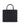 Tote bag media nera con impunture a contrasto BS09A 110 ELISABETTA FRANCHI 