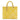 Tote bag media gialla in tessuto jacquard con charms BS12A DC6 ELISABETTA FRANCHI 