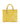 Medium yellow jacquard fabric tote bag with charms BS12A DC6 ELISABETTA FRANCHI 