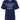 T-shirt in blue jersey with print and satin stripes MA030 DC8 ELISABETTA FRANCHI 