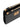 small black zip wallet with logo plaque<BR/> PF01A 110 ELISABETTA FRANCHI 