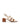 Leather grain sandal with buckles and heel GRAINRANCH CHALK GUGLIELMO ROTTA 