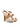 Gwen ivory leather sandal with heel GWEN CHALK GUGLIELMO ROTTA 