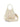 Small butter-white leather Hogan Script shopping bag<BR/> KBW01OA0100TLZ7D65 WHITE HOGAN 