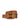 cintura icon in pelle cuoio con fibbia h logo KFWC00Q0100QVDS018 ARANCIONE HOGAN 