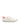 Women's Paris sneakers in white leather and suede and coral PRLDWX42 WHITE PHILIPPE MODEL 