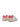 Women's Paris sneakers in white leather and suede and coral PRLDWX42 WHITE PHILIPPE MODEL 