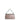 Bronze metallic leather minibag with rhinestone handle CM142A3111 034 ALMALA 