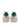 Sneakers Medalist Low in pelle e suede bianco e dettaglio verde AULMLS23 BIANCO AUTRY 