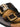 Arizona in pelle lucida stampa cocco marrone 1032864 ANIMAL BLACK BIRKENSTOCK 