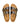 Arizona in pelle lucida stampa cocco marrone 1032864 ANIMAL BLACK BIRKENSTOCK 