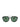 Rickard black sunglasses with green lenses 16132QQ BLACK CHPO 