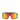 Erica black sunglasses with multicolor lenses 16133LD BLACK/RED MIRROR CHPO 