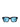 Occhiale Max nero con lenti azzurre 16134GM BLACK/LIGHT BLUE CHPO 