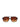 Occhiale Cocas marrone con lenti marroni 16135QB COFFEE/BROWN GRADIENT CHPO 