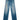 Francine wide-leg jeans in rigid denim with distressed details DP777DFE286D 800 DONDUP 