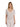 T-shirt scollo V in misto seta rosa DS069JF0349D 511 DONDUP 