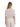 T-shirt scollo V in misto seta rosa DS069JF0349D 511 DONDUP 