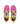 Sneakers Yamano3 donna  in suede e tessuto, fuxia e rosa 2017817011L43 FUCHSIA-PINK-MULTI FLOWER MOUNTAIN 