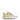 Sneakers Yamano3 donna  in suede e tessuto, bianco e fluo 2017817011N21 WHITE-YELLOW FLUO-LIGHT GREEN FLOWER MOUNTAIN 