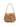 Helena Round bag in hammered tan leather BS11086 CLAY GIANNI CHIARINI 