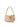 Helena Round baguette bag in platinum leather BS11088 MIRAGE GIANNI CHIARINI 
