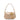 Helena Round baguette bag in platinum leather BS11088 MIRAGE GIANNI CHIARINI 