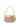 Helena Round baguette bag in platinum leather BS11088 MIRAGE GIANNI CHIARINI 