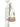 Helena Round baguette bag in platinum leather BS11088 MIRAGE GIANNI CHIARINI 