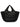 Nefeli raffia tote bag in black BS11953 NERO GIANNI CHIARINI 