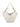 Bloom shopping bag in hammered leather, butter, BS12226 SABBIA GIANNI CHIARINI 