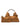 Large Aurora suede leather bag BS12286 CARAMEL GIANNI CHIARINI 