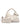 Borsa Aurora grande in pelle bianca BS12316 SABBIA GIANNI CHIARINI 
