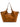 Large Dua bag in woven caramel suede BS12350 CARAMEL GIANNI CHIARINI 