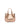Small Dua bag in platinum hammered leather BS9718 MIRAGE CLAY GIANNI CHIARINI 